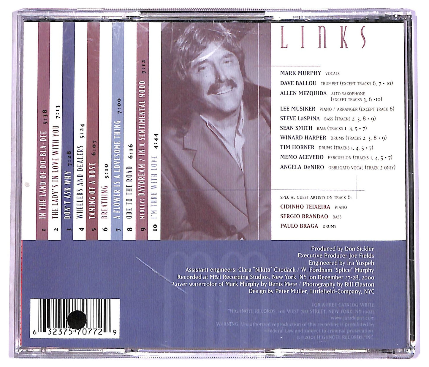 EBOND Mark Murphy - Links CD CD074141