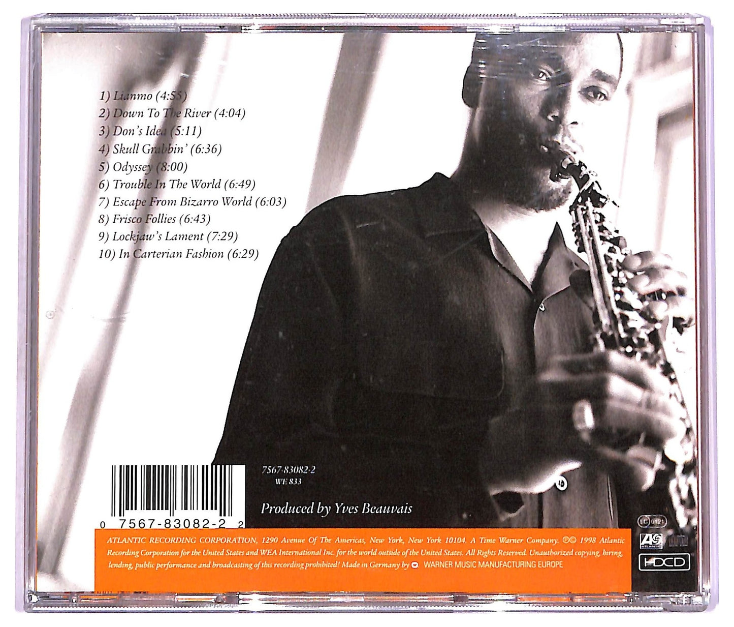 EBOND James Carter - In Carterian Fashion ( copertina girata) CD CD074150