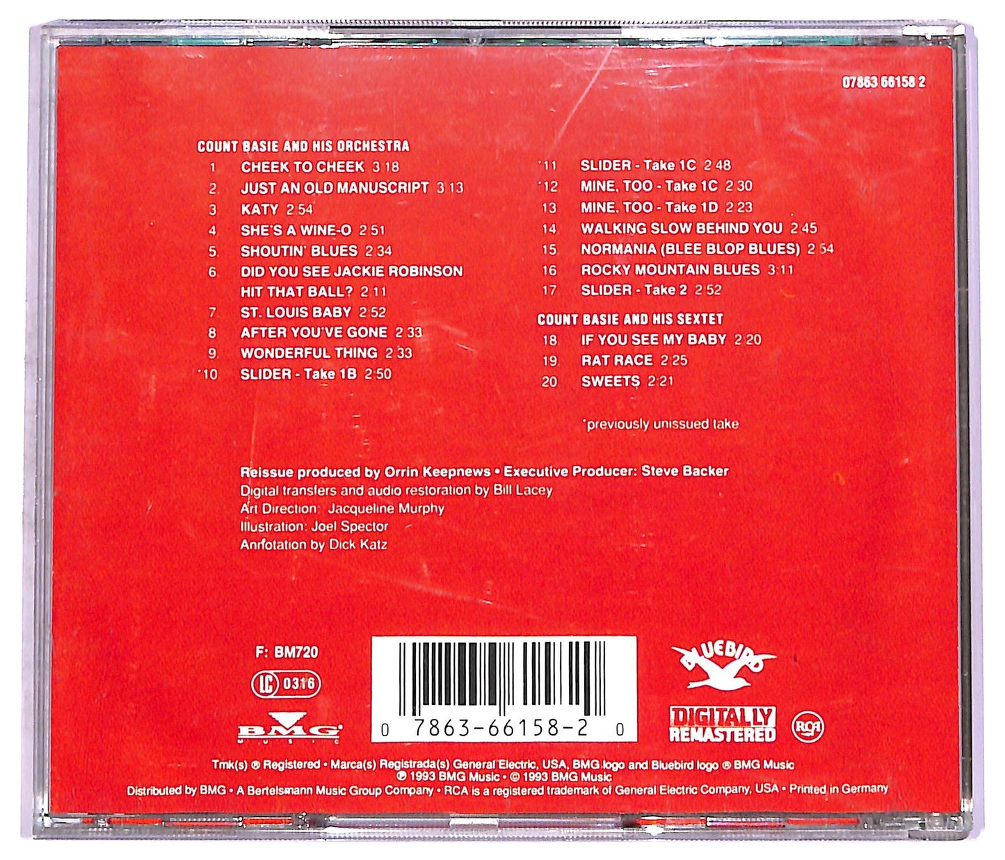 EBOND Count Basie - Shoutin' Blues 1949 CD CD074217