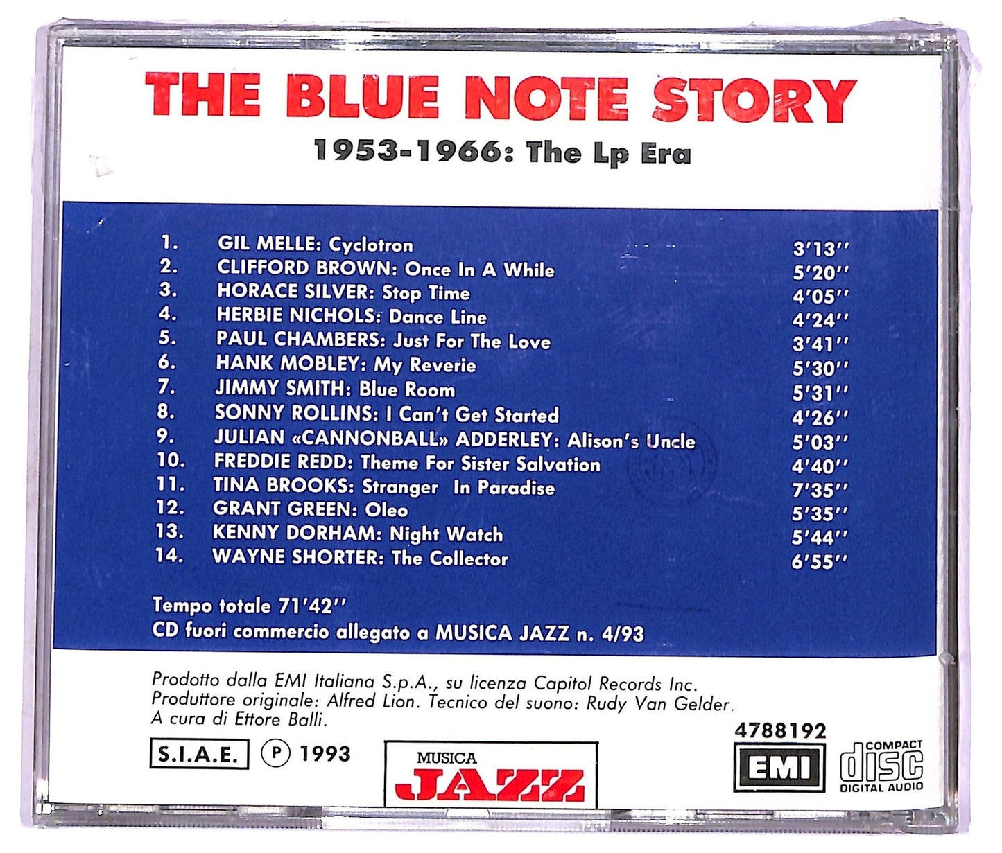 EBOND Various - The Blue Note Story 1953-66 The Lp Era CD CD074226
