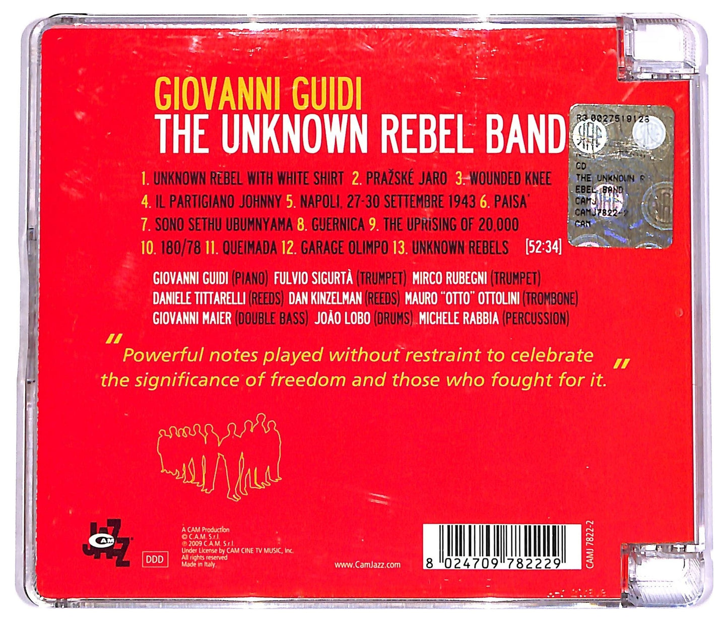 EBOND Giovanni Guidi - The Unknown Rebel Band CD CD074306
