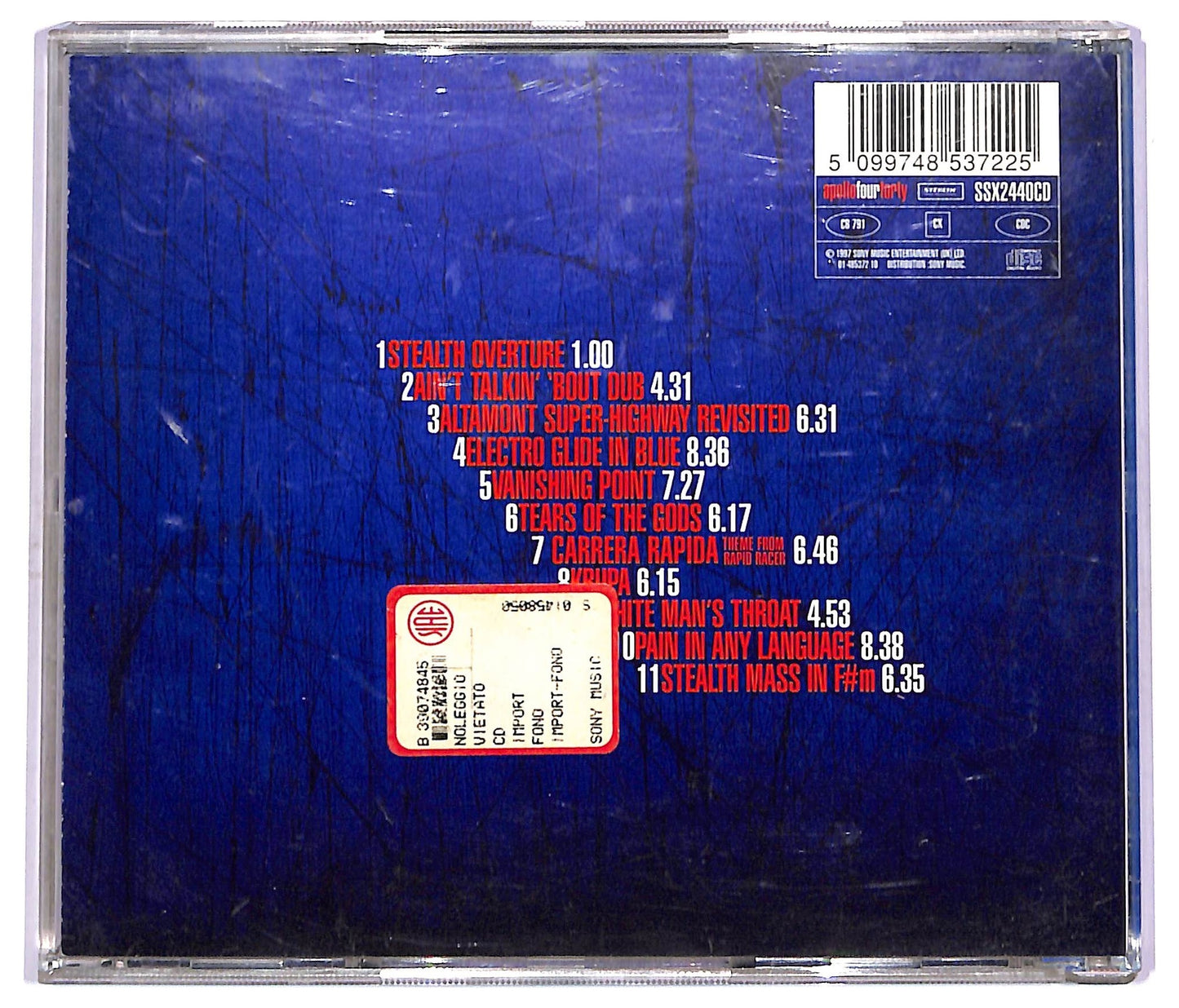 EBOND ApolloFourForty - Electro Glide In Blue CD CD074317