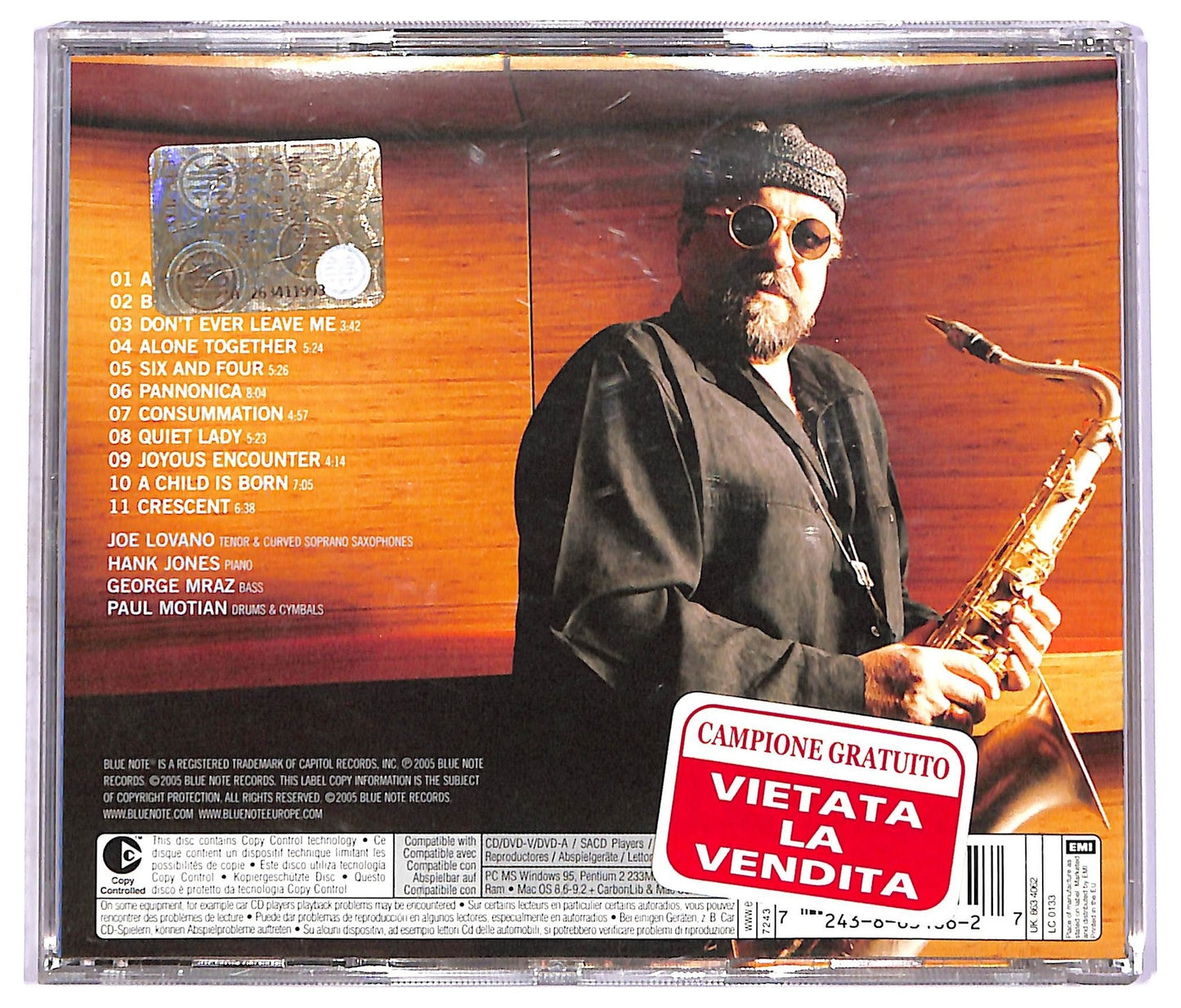 EBOND Joe Lovano - Joyous Encounter CD CD074322