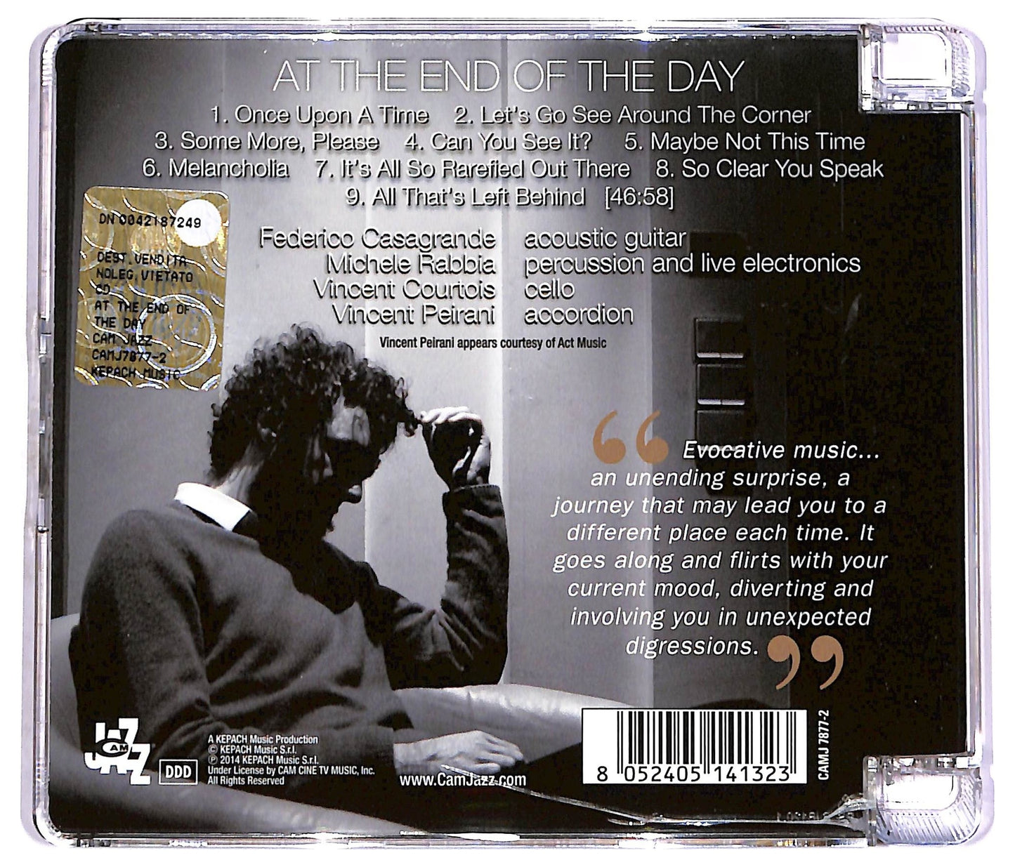 EBOND Federico Casagrande - At The End Of The Day CD CD074328