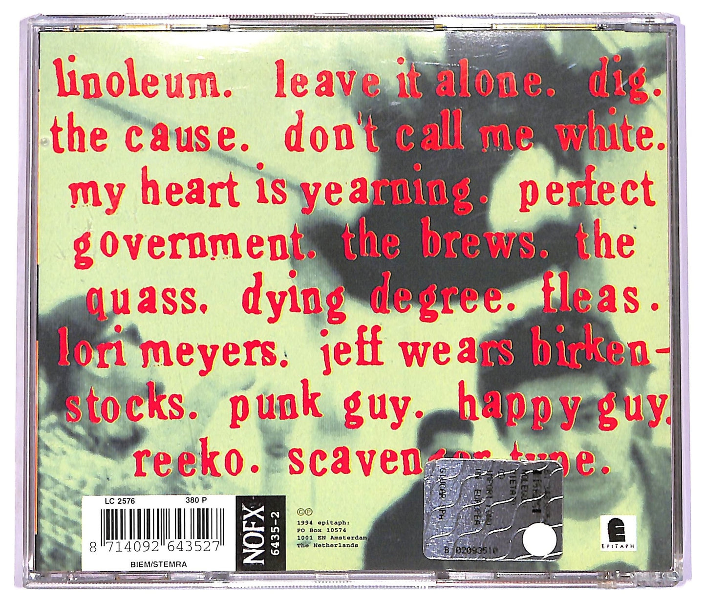 EBOND NOFX - Punk In Drublic CD CD074357
