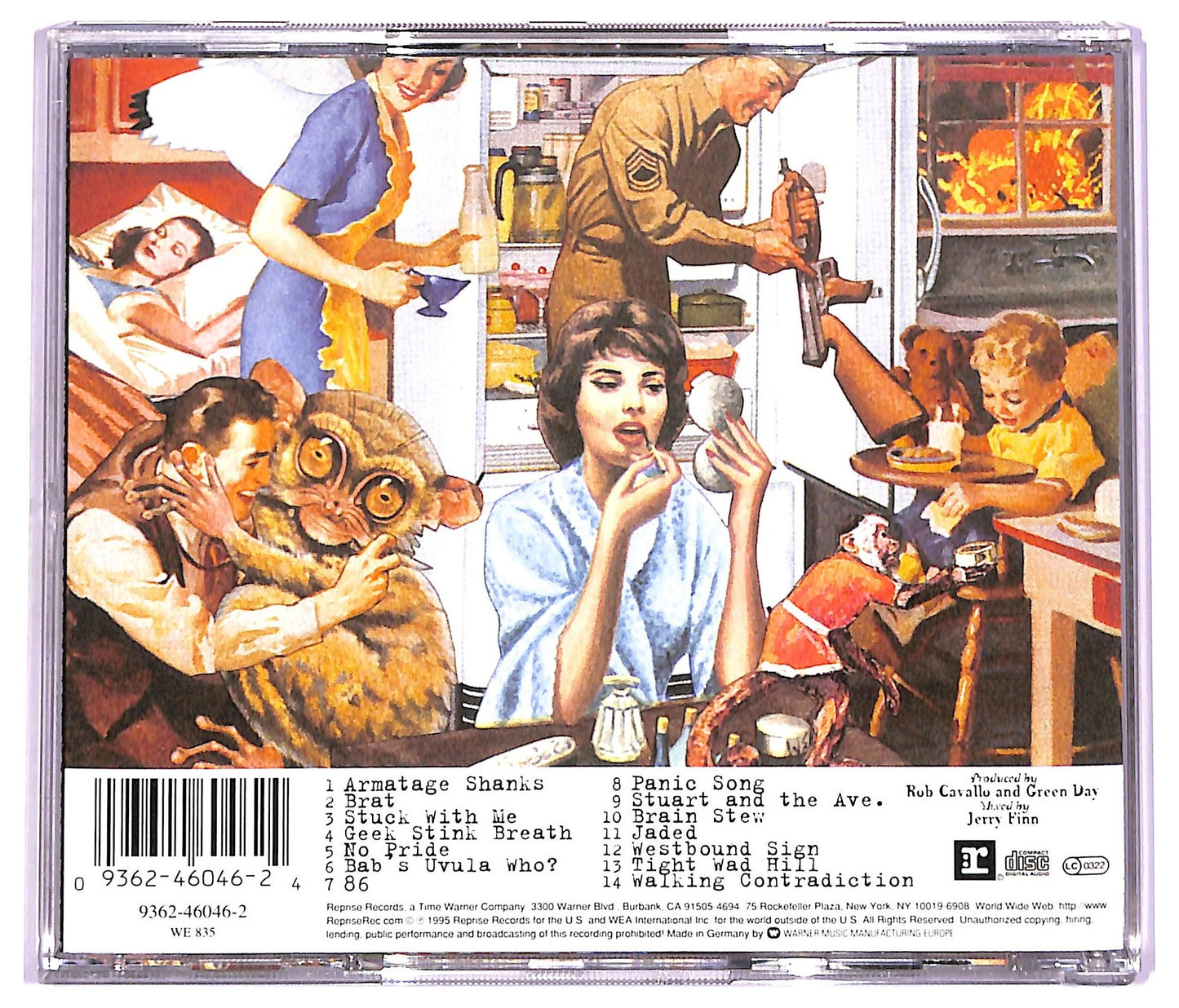 EBOND Green Day - Insomniac CD CD074405