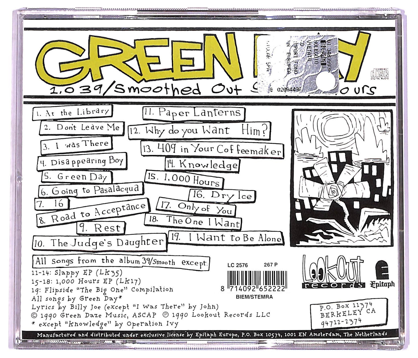 EBOND Green Day - 1,039 Smoothed Out Slappy Hours CD CD074419