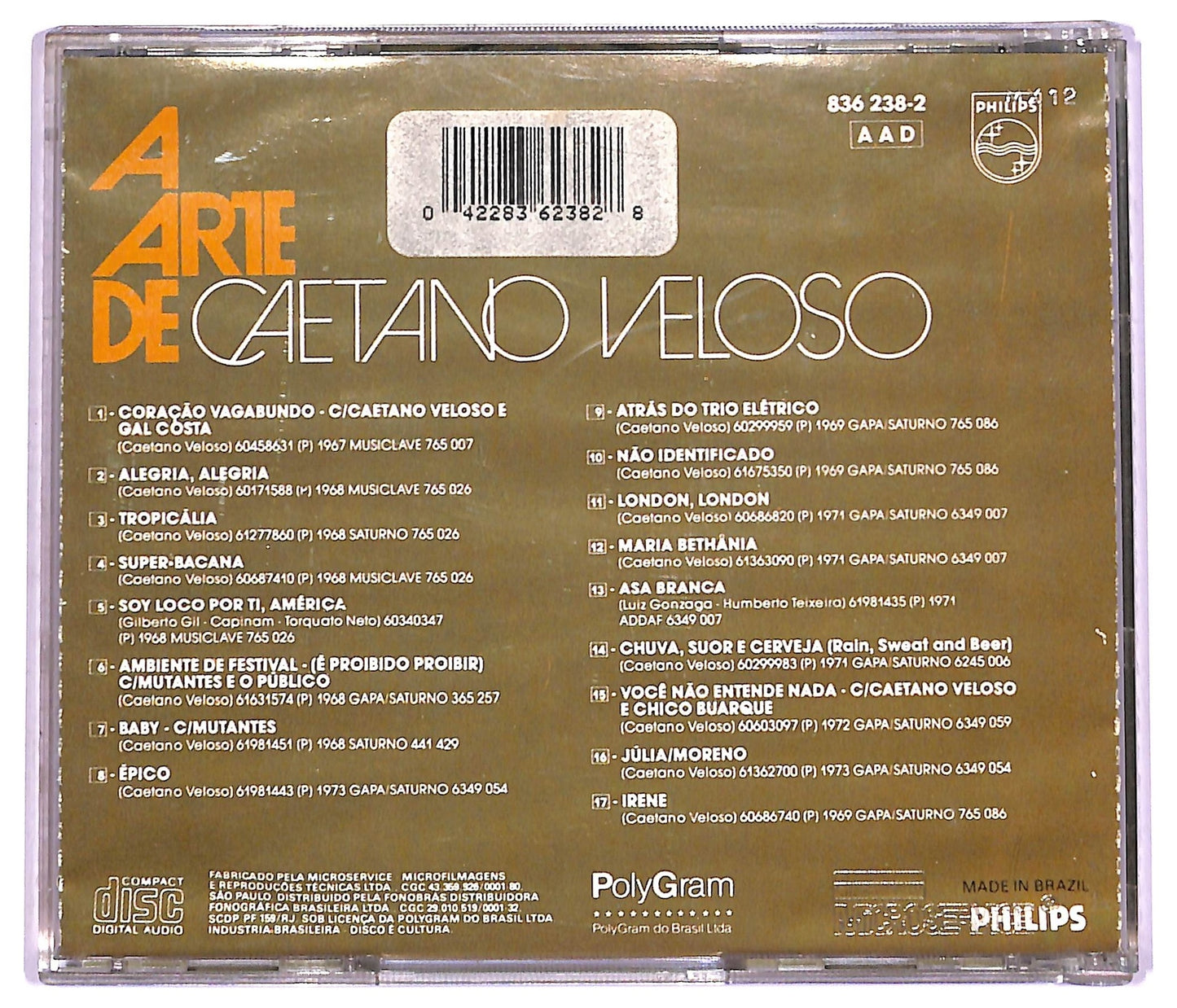 EBOND Caetano Veloso - A Arte De Caetano Veloso CD CD074457