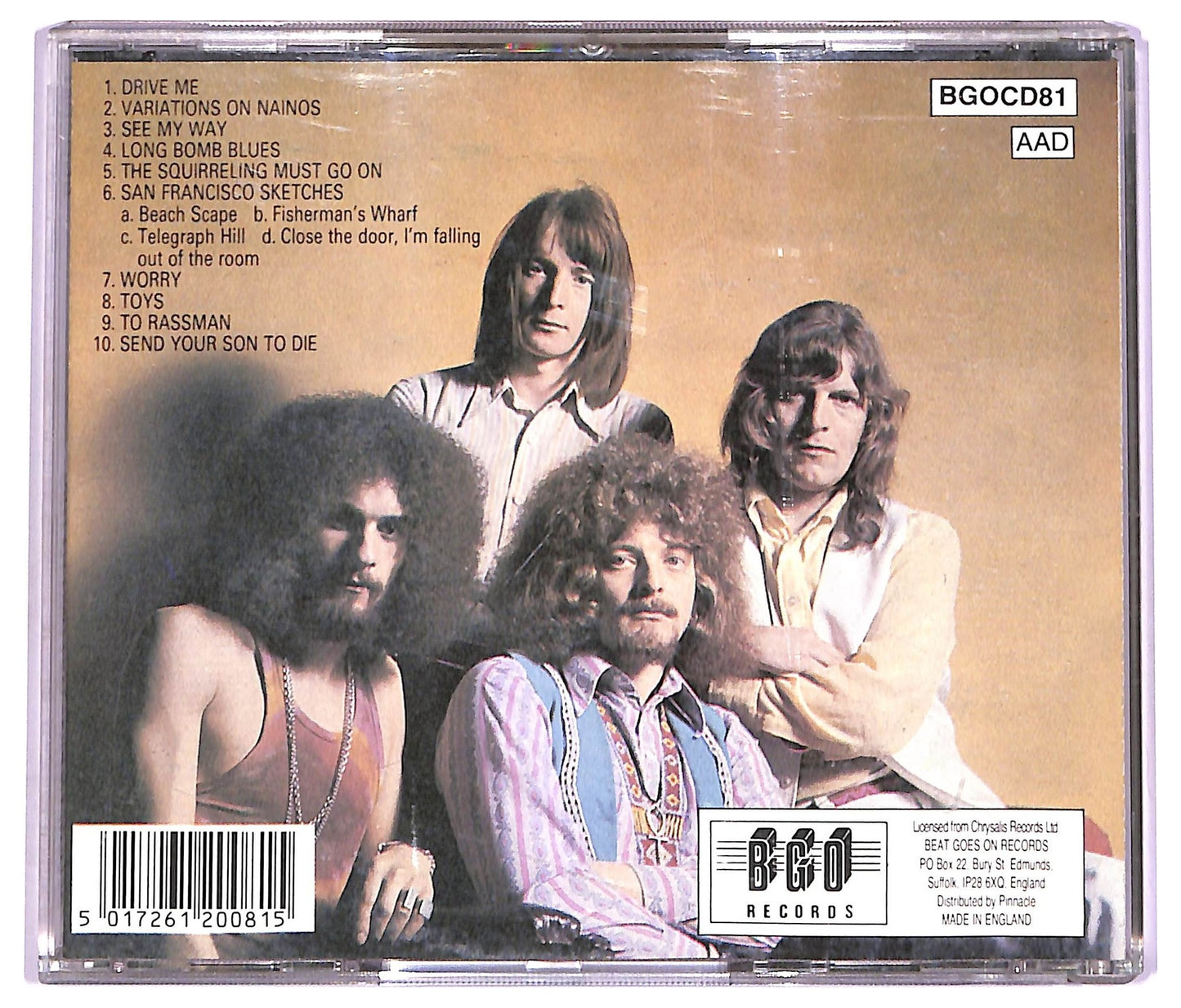 EBOND Blodwyn Pig - Getting To This CD CD074530