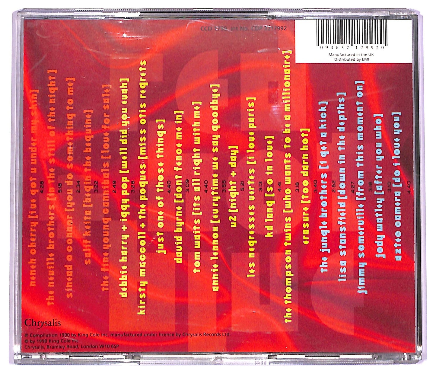 EBOND Various - Red Hot + Blue CD CD074543