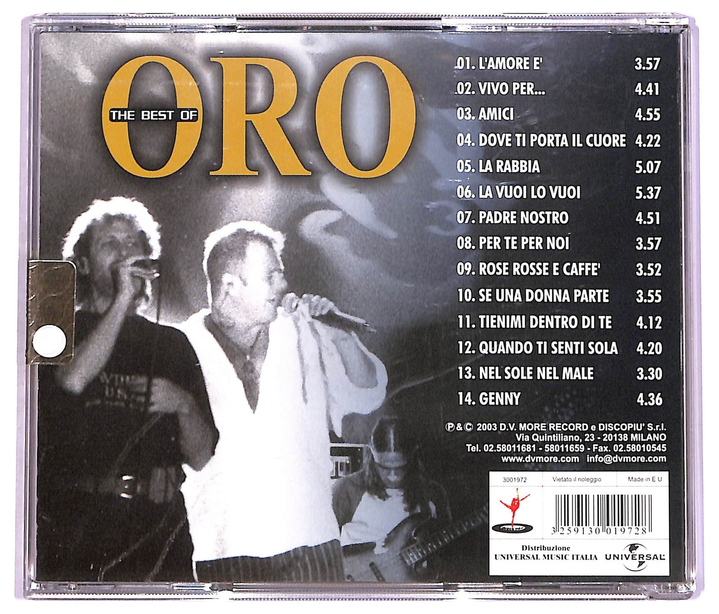 EBOND Oro - The Best Of Oro CD CD074629