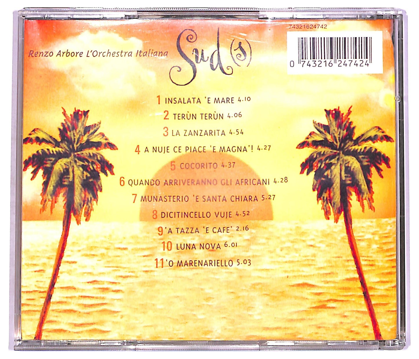 EBOND Renzo Arbore L'Orchestra Italiana - Sud(s) CD CD074664