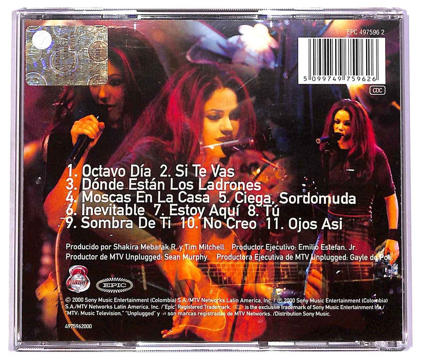 EBOND Shakira - MTV Unplugged CD CD074711