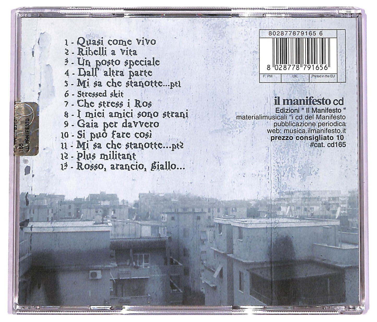 EBOND Assalti Frontali - Mi Sa Che Stanotte... CD CD074745