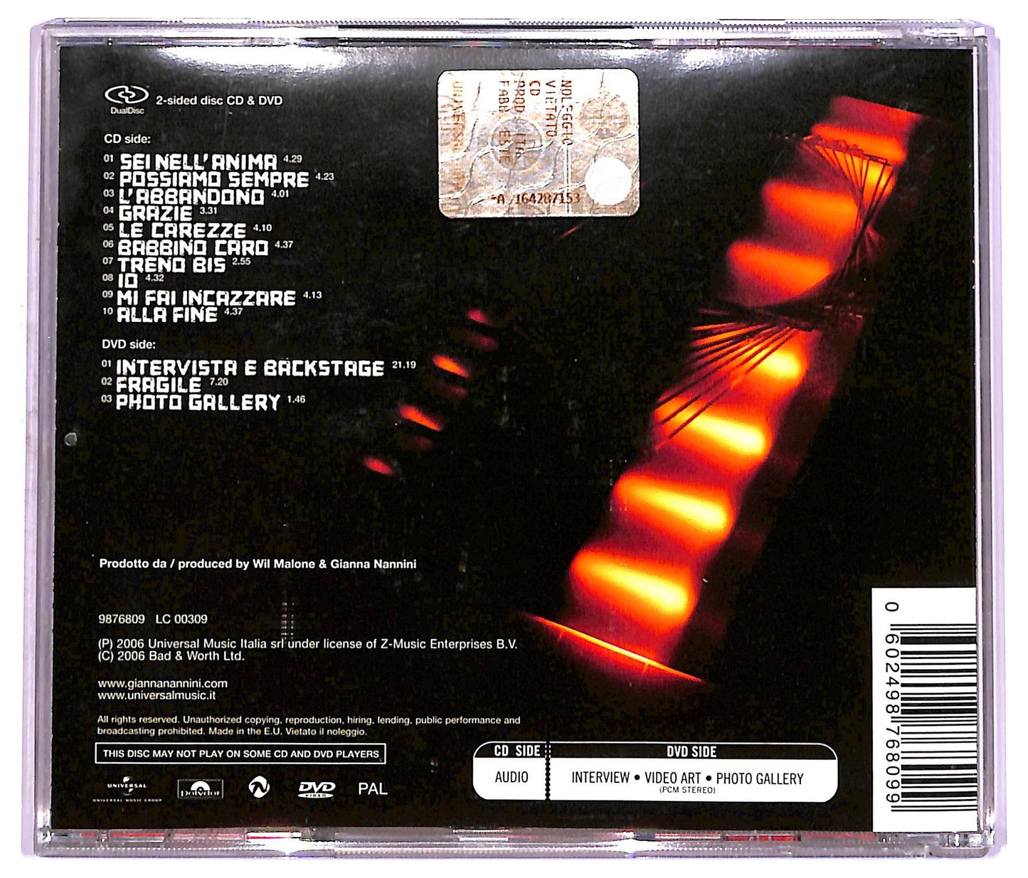 EBOND Gianna Nannini - Grazie CD CD074929