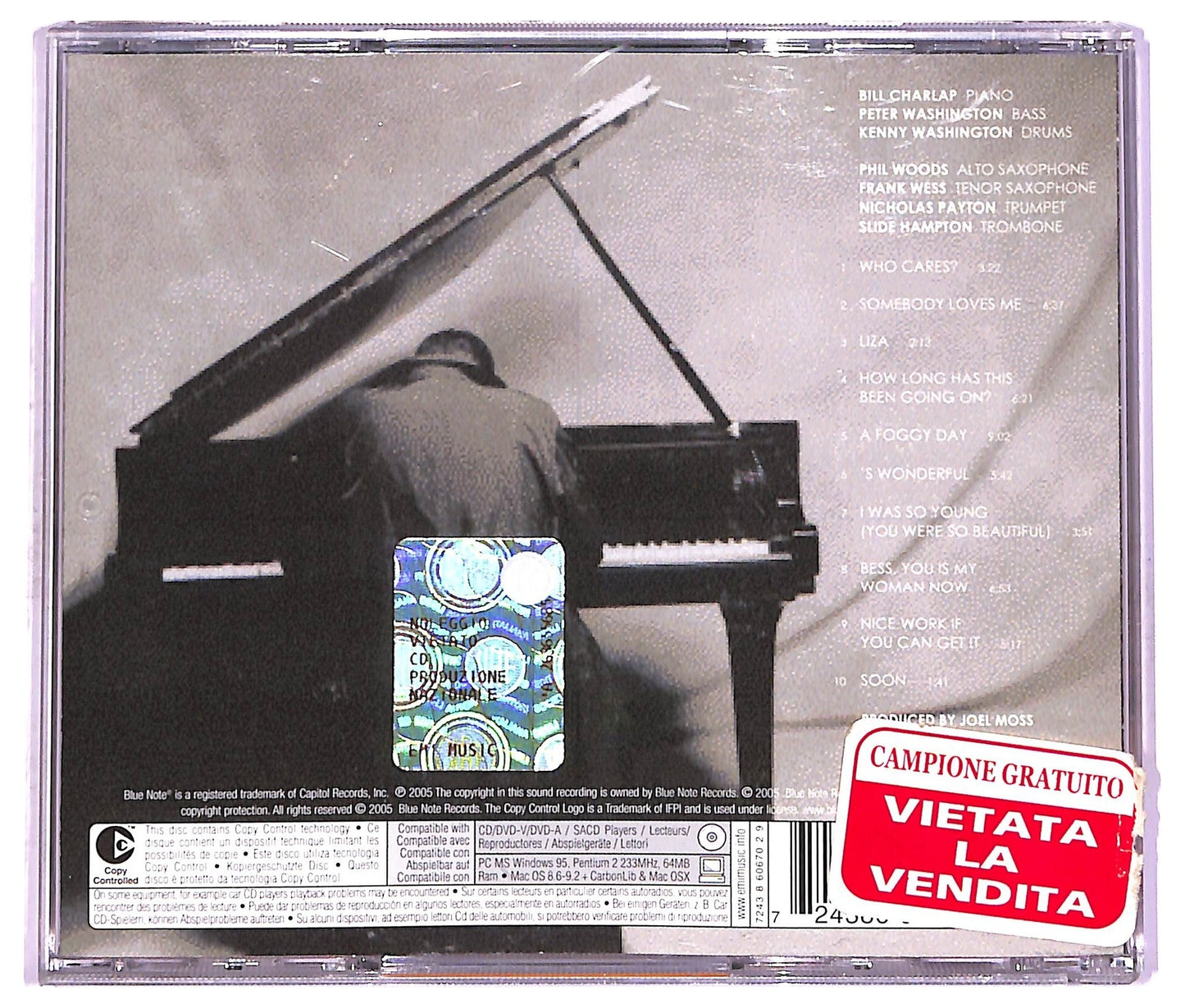 EBOND Bill Charlap - Plays George Gershwin: The American Soul CD CD074957