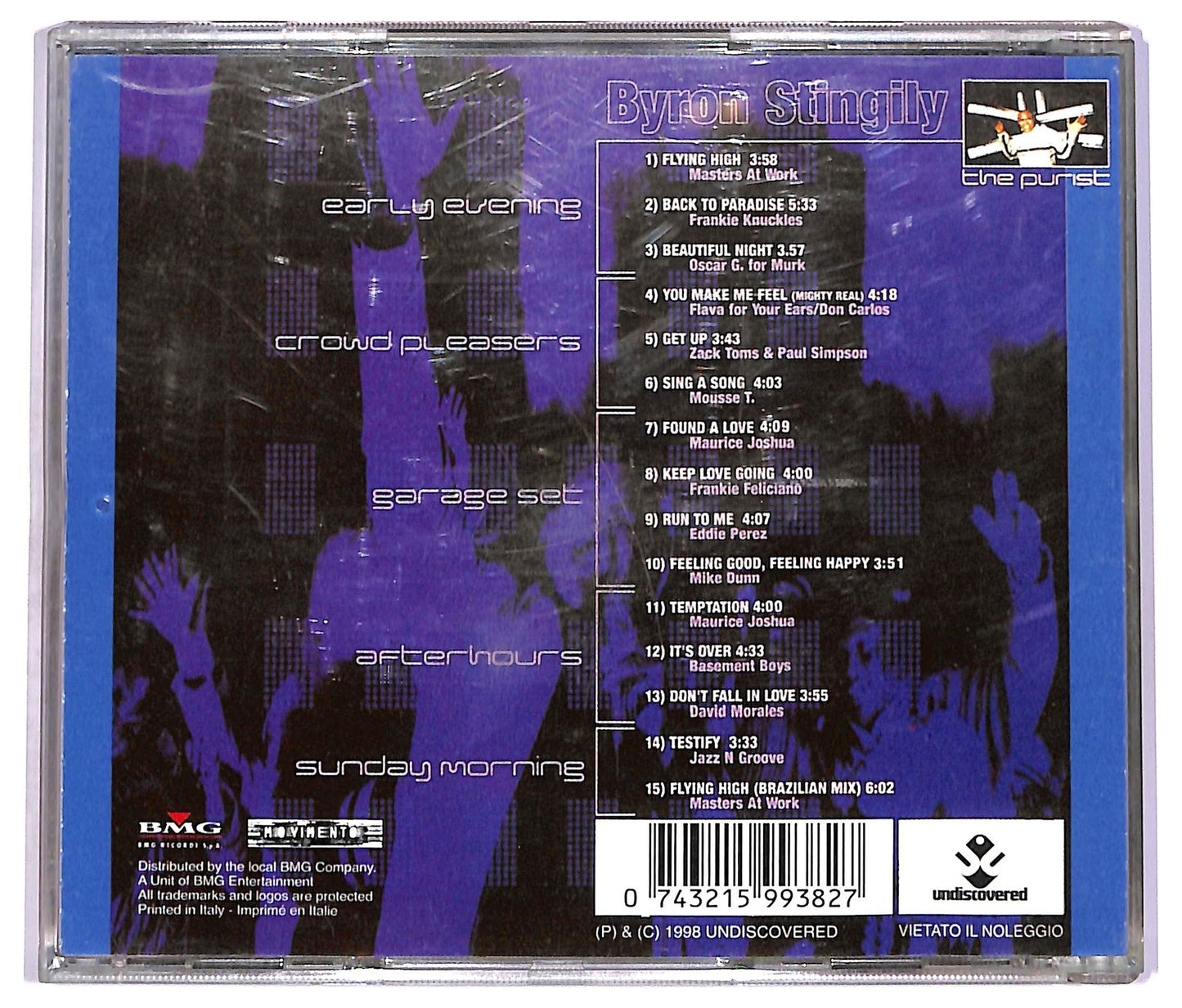 EBOND Byron Stingily - The Purist CD CD075119