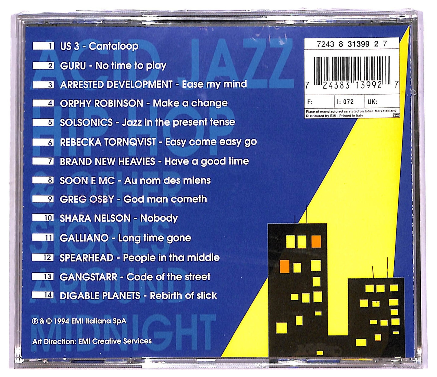 EBOND Various - Acid Jazz Hip Hop & Other Stories Around Midnight CD CD075139