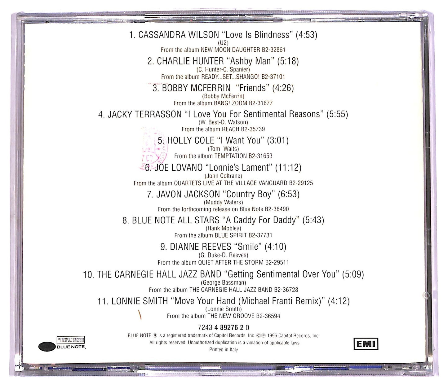 EBOND Various - Blue Note Contemporary Superstars CD CD075149