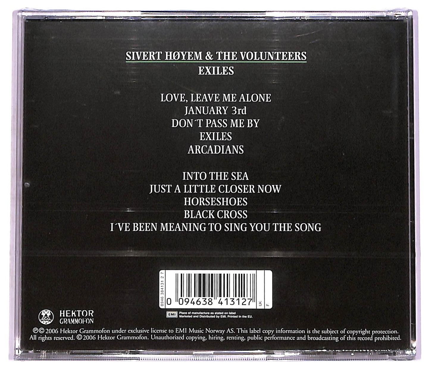 EBOND Sivert Hoyem & The Volunteers - Exiles CD CD075156