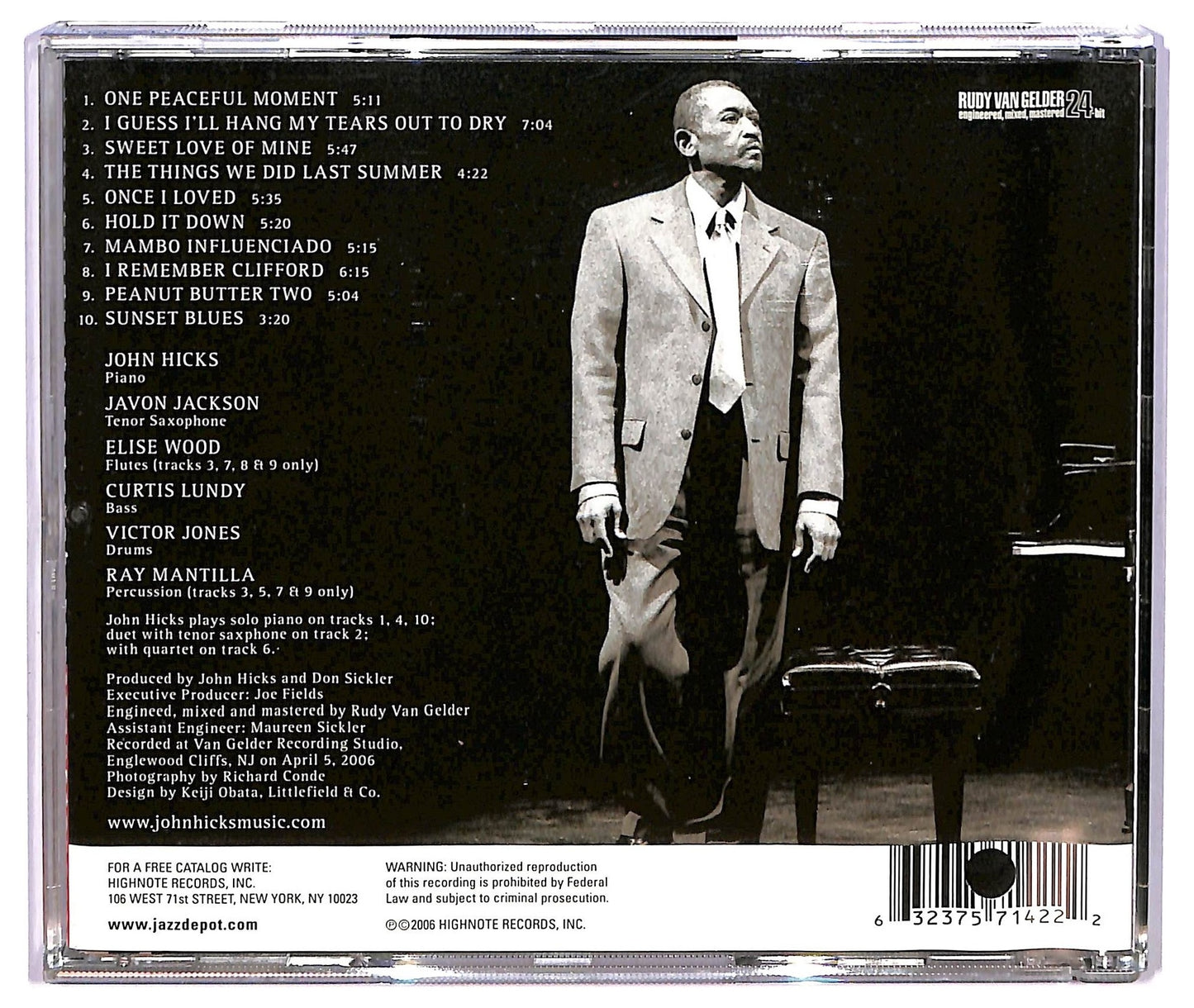 EBOND John Hicks - Sweet Love Of Mine CD CD075226