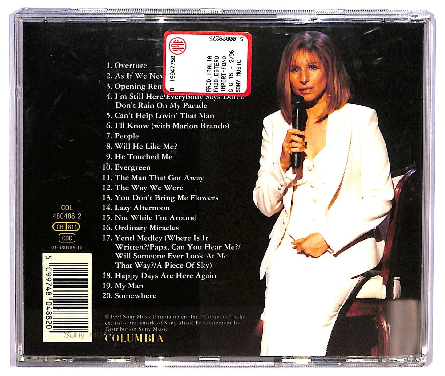 EBOND Barbra Streisand - The Concert - Highlights CD CD075254