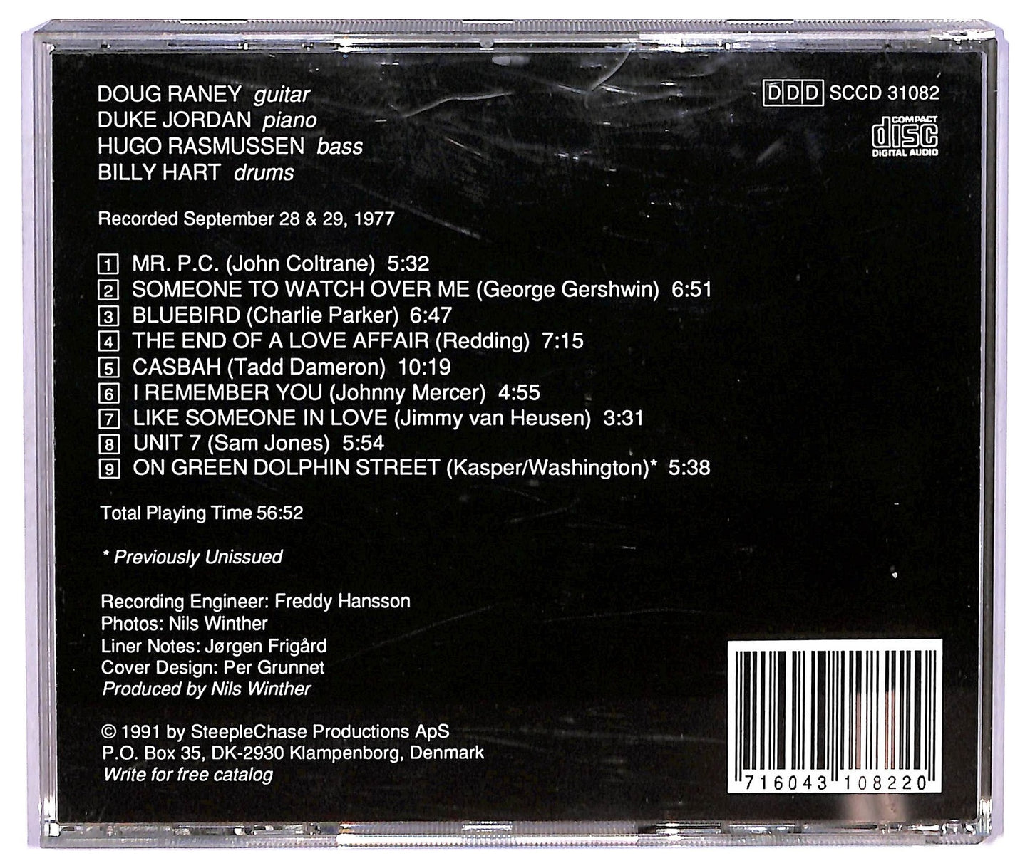 EBOND Doug Raney Quartet - Introducing Doug Raney CD CD075259