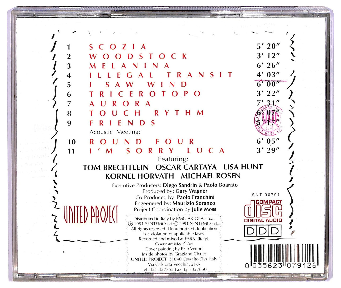 EBOND Gianluca Mosole - Magazine CD CD075315