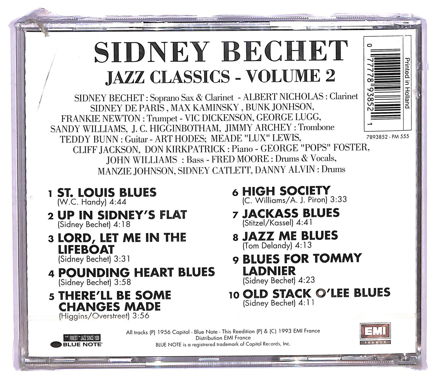 EBOND Sidney Bechet - Jazz Classics - Volume 2 CD CD075318