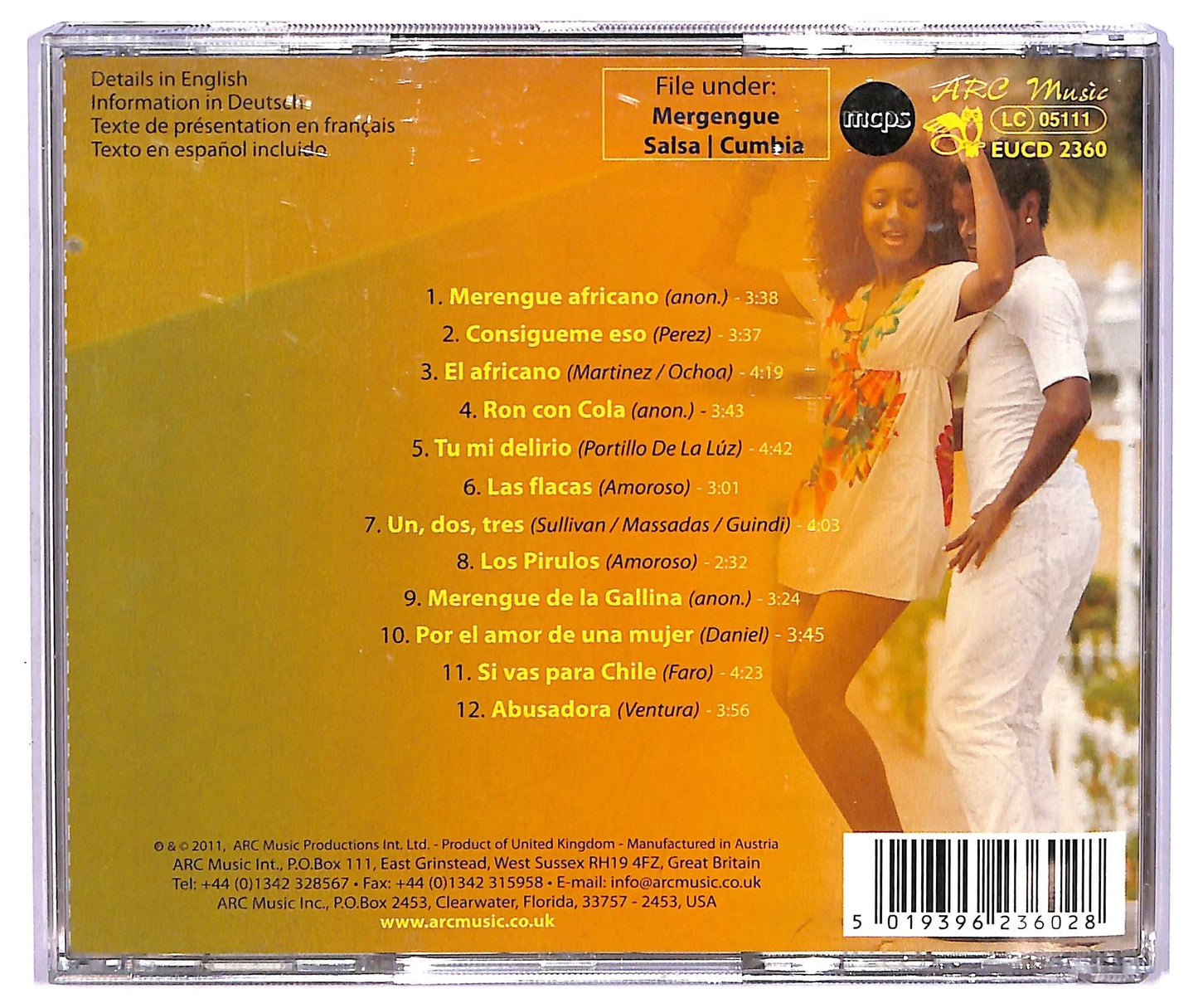 EBOND Musica Latina - El Merengue CD CD075336