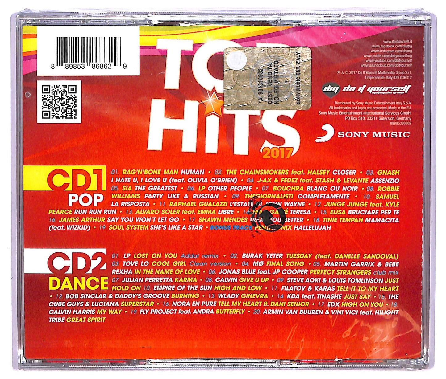EBOND Various - Top Hits 2017 CD CD075339