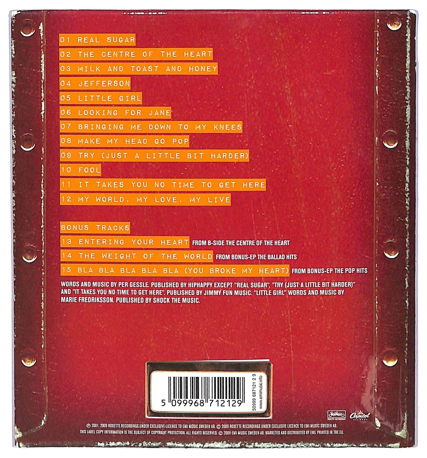 EBOND Roxette - Room Service CD CD075341