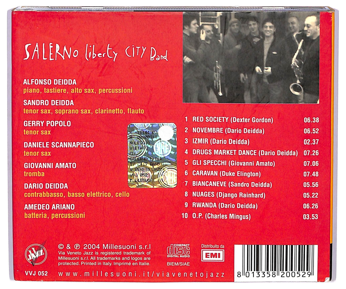 EBOND Salerno Liberty city Band - Salerno Liberty city Band CD CD075420