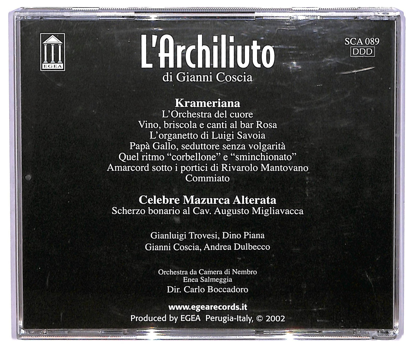 EBOND Gianni Coscia - L'Archiliuto CD CD075512