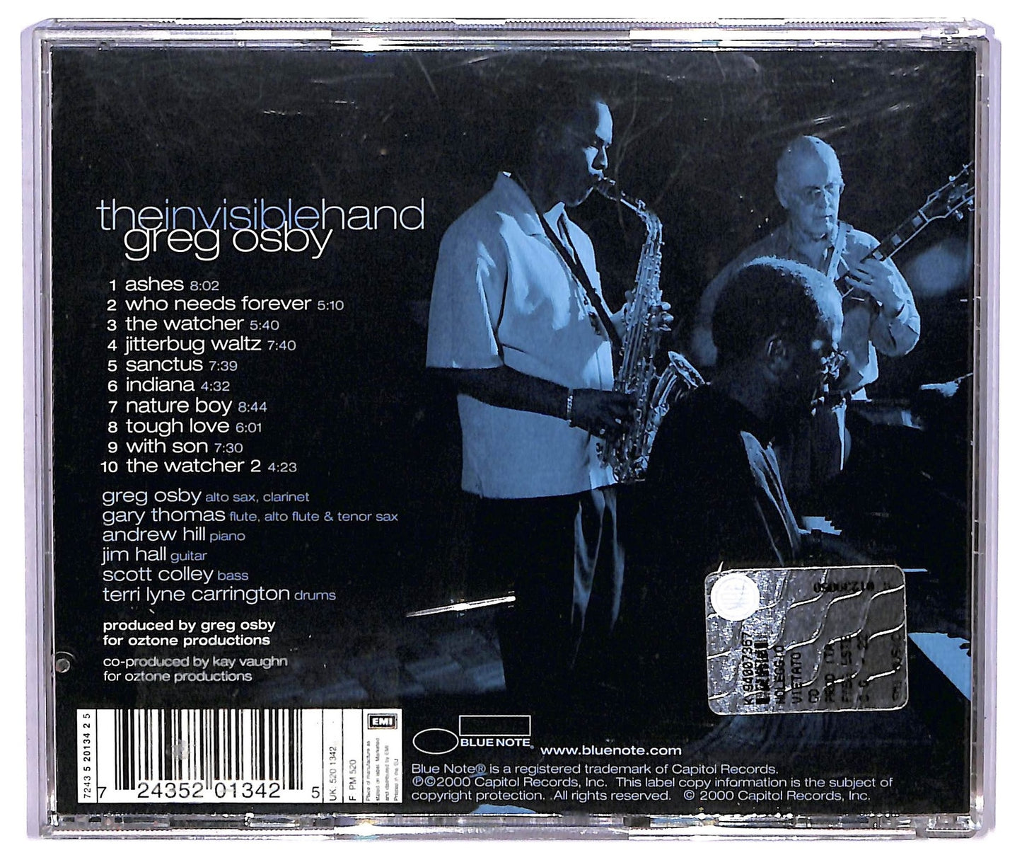 EBOND Greg Osby - The Invisible Hand CD CD075517