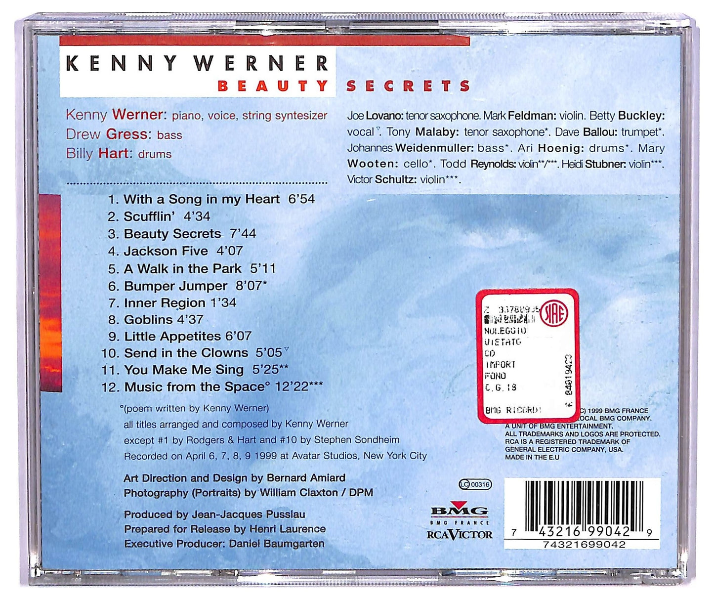 EBOND Kenny Werner - Beauty Secrets CD CD075523
