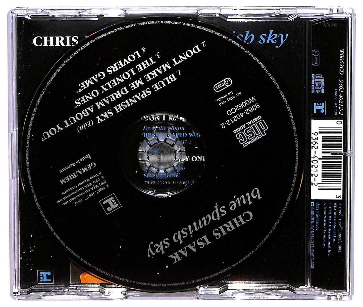 EBOND Chris Isaak - Blue Spanish Sky CD CD075528