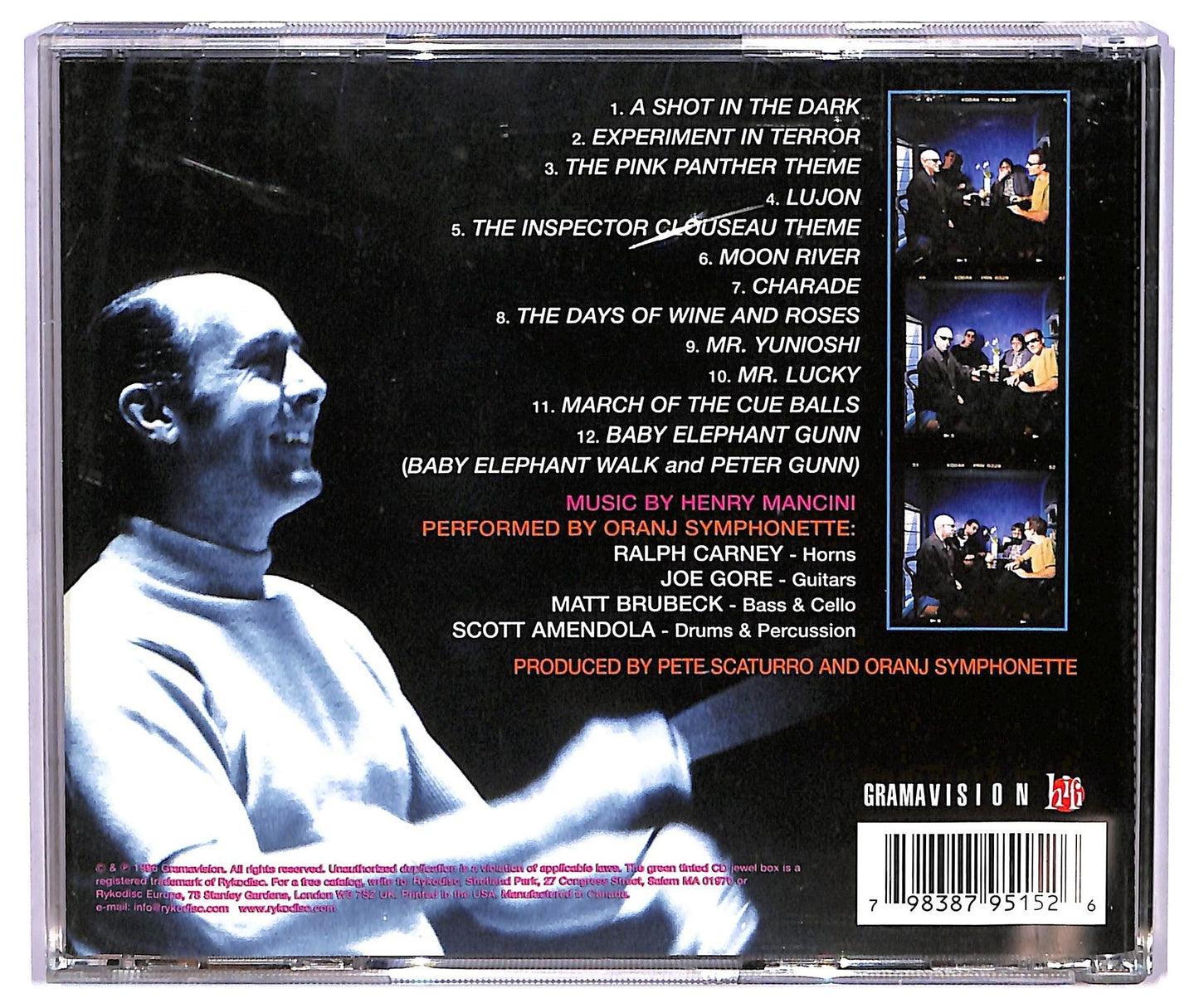 EBOND Oranj Symphonette - Plays Mancini CD CD075548