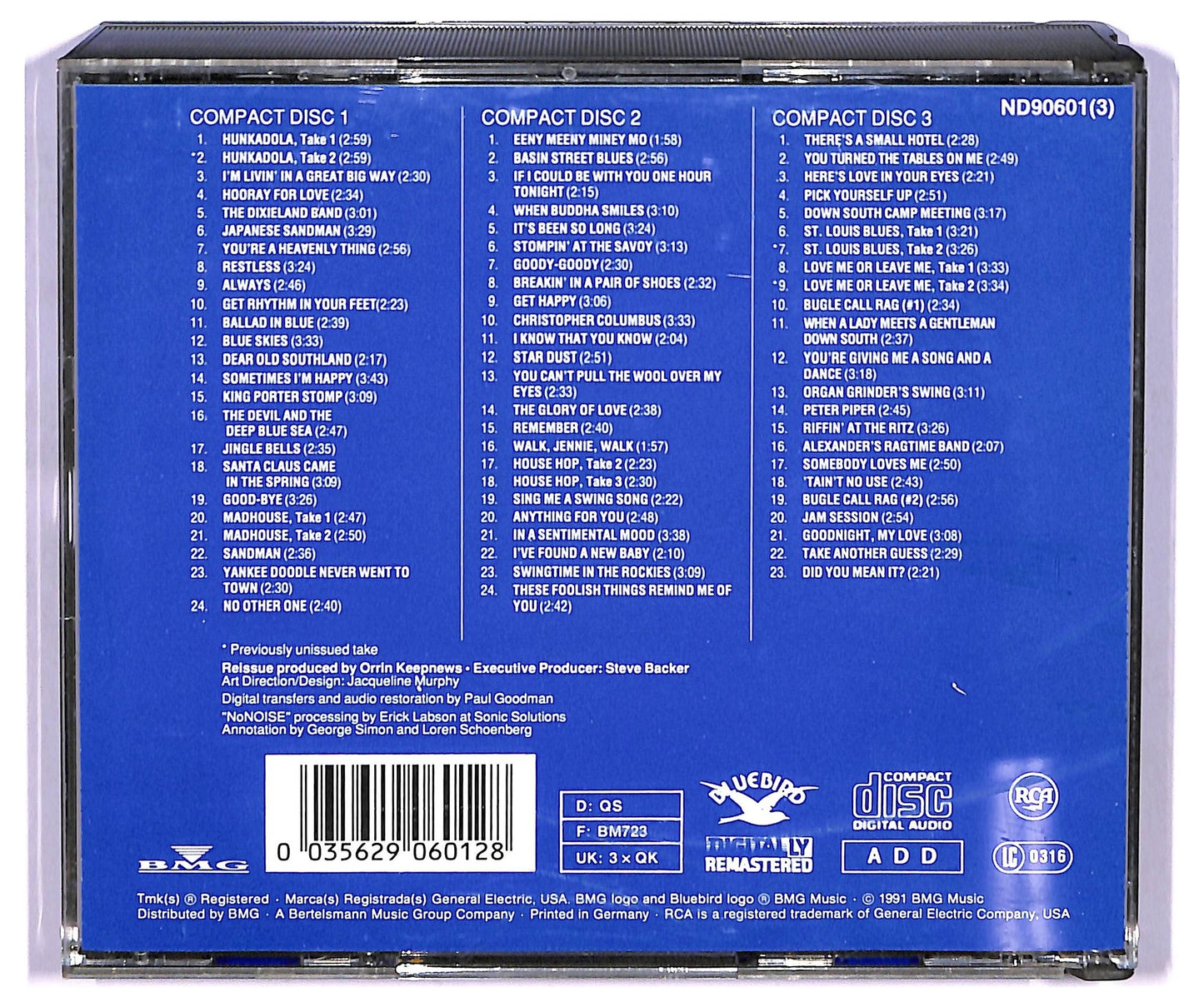 EBOND Benny Goodman - The Birth Of Swing (1935-1936) CD CD075551