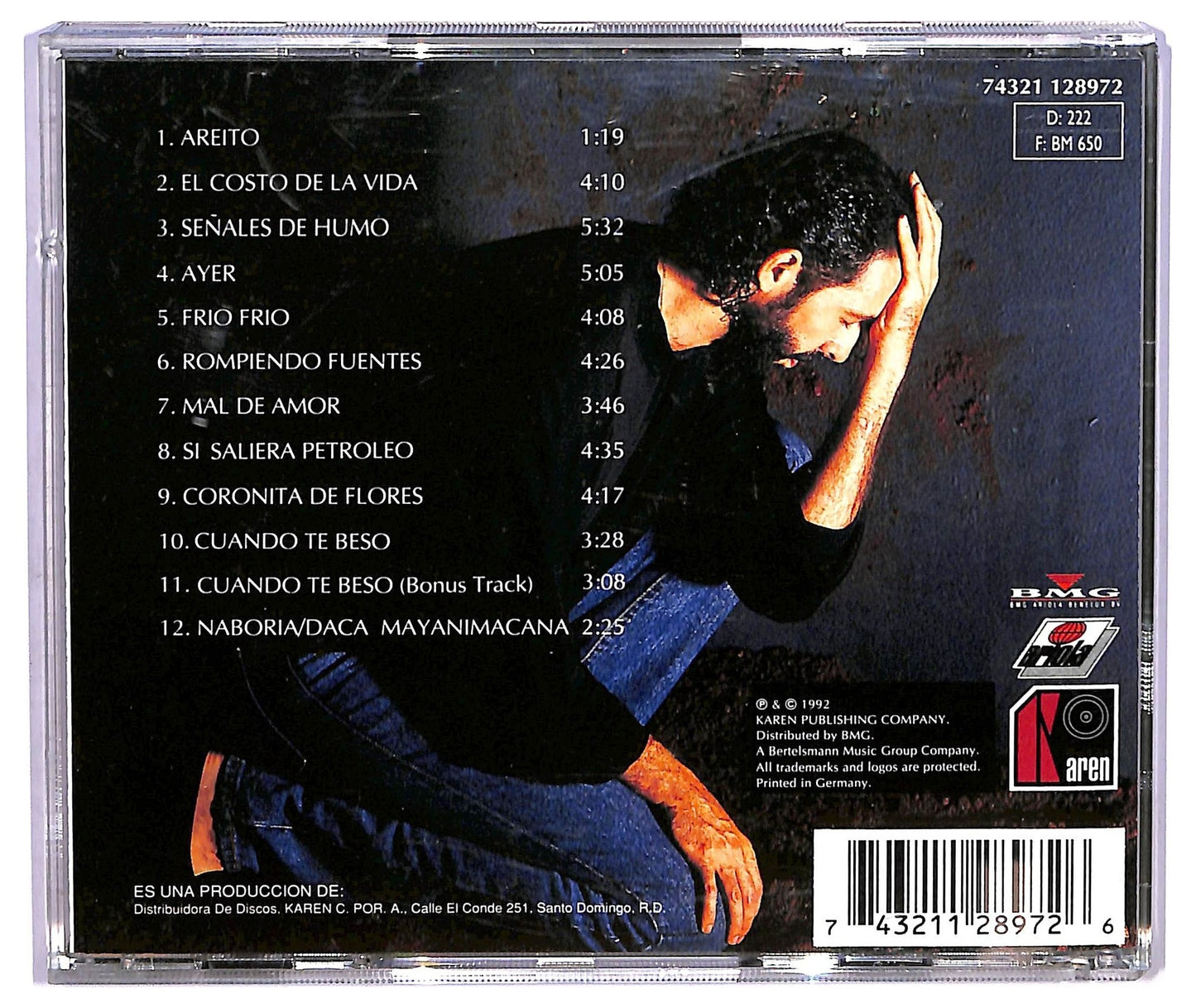 EBOND Juan Luis Guerra 440 - Areito CD CD075601