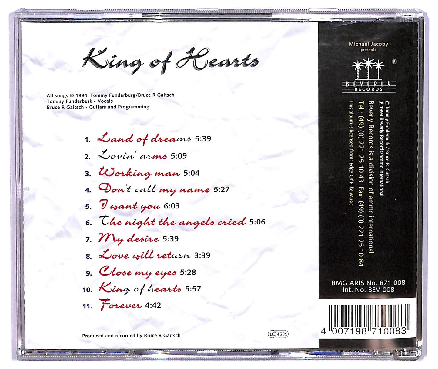 EBOND King Of Hearts - King Of Hearts CD CD075613