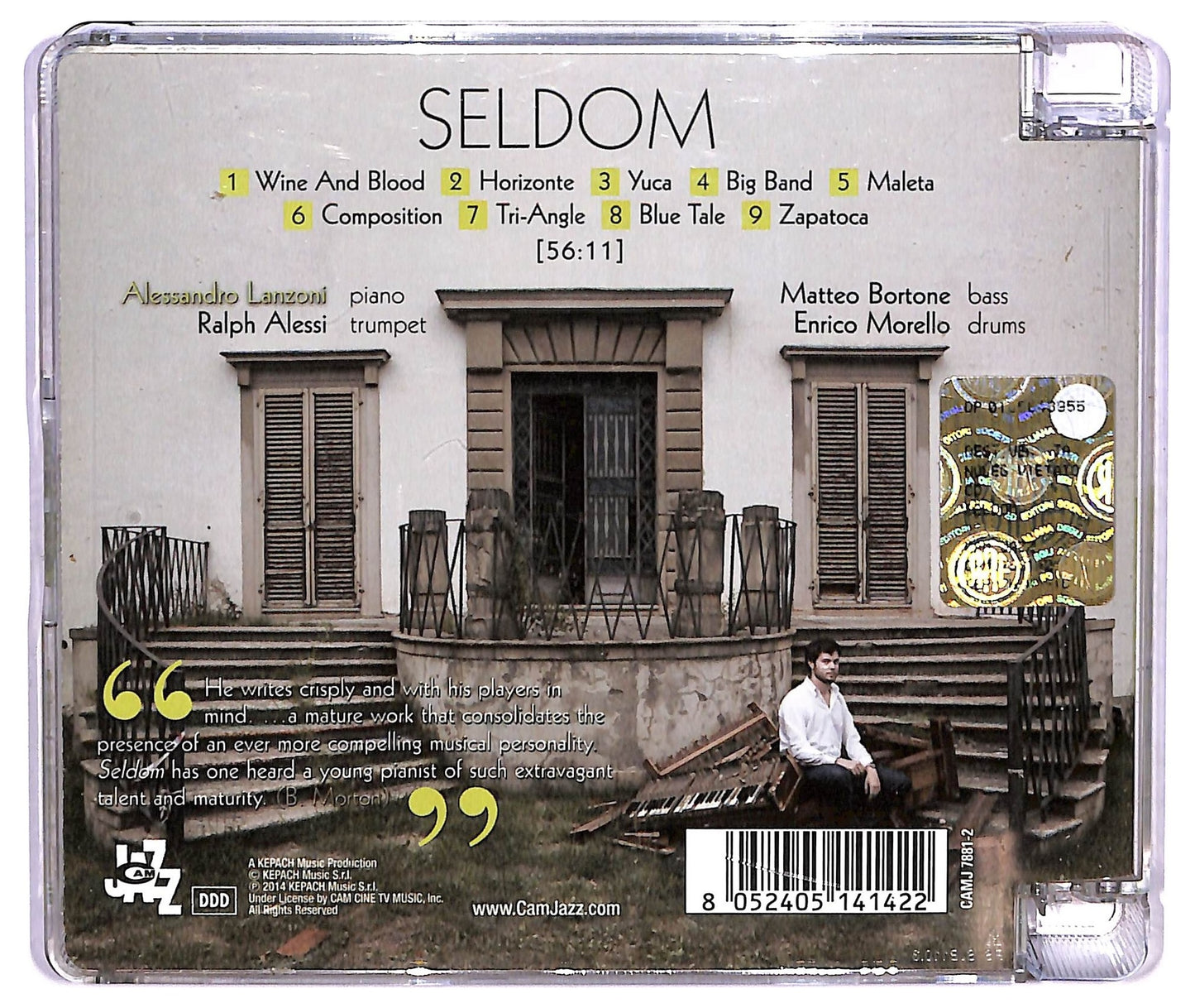 EBOND Alessandro Lanzoni - Seldom CD CD075629