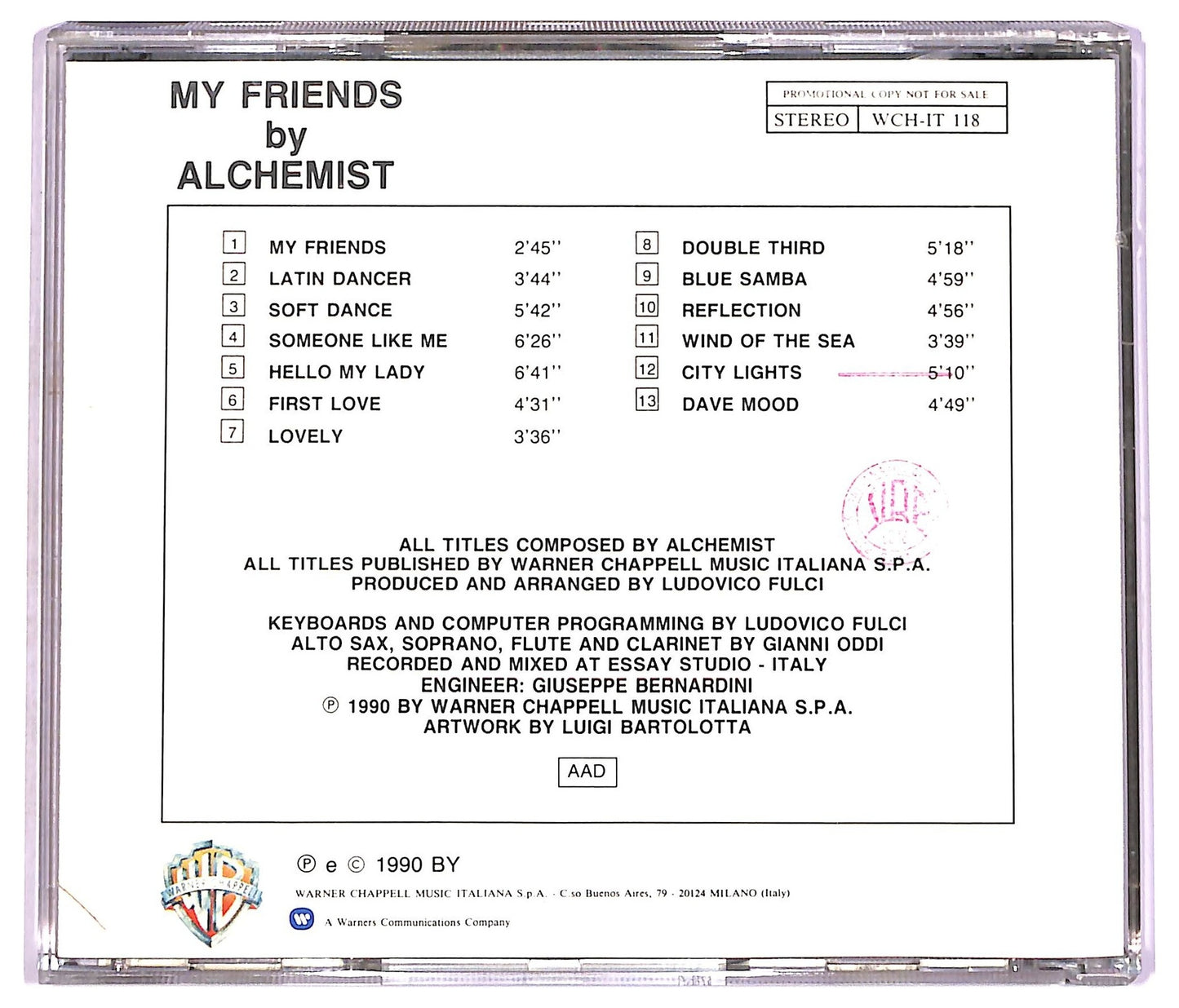 EBOND Alchemist - My Friends CD CD075740
