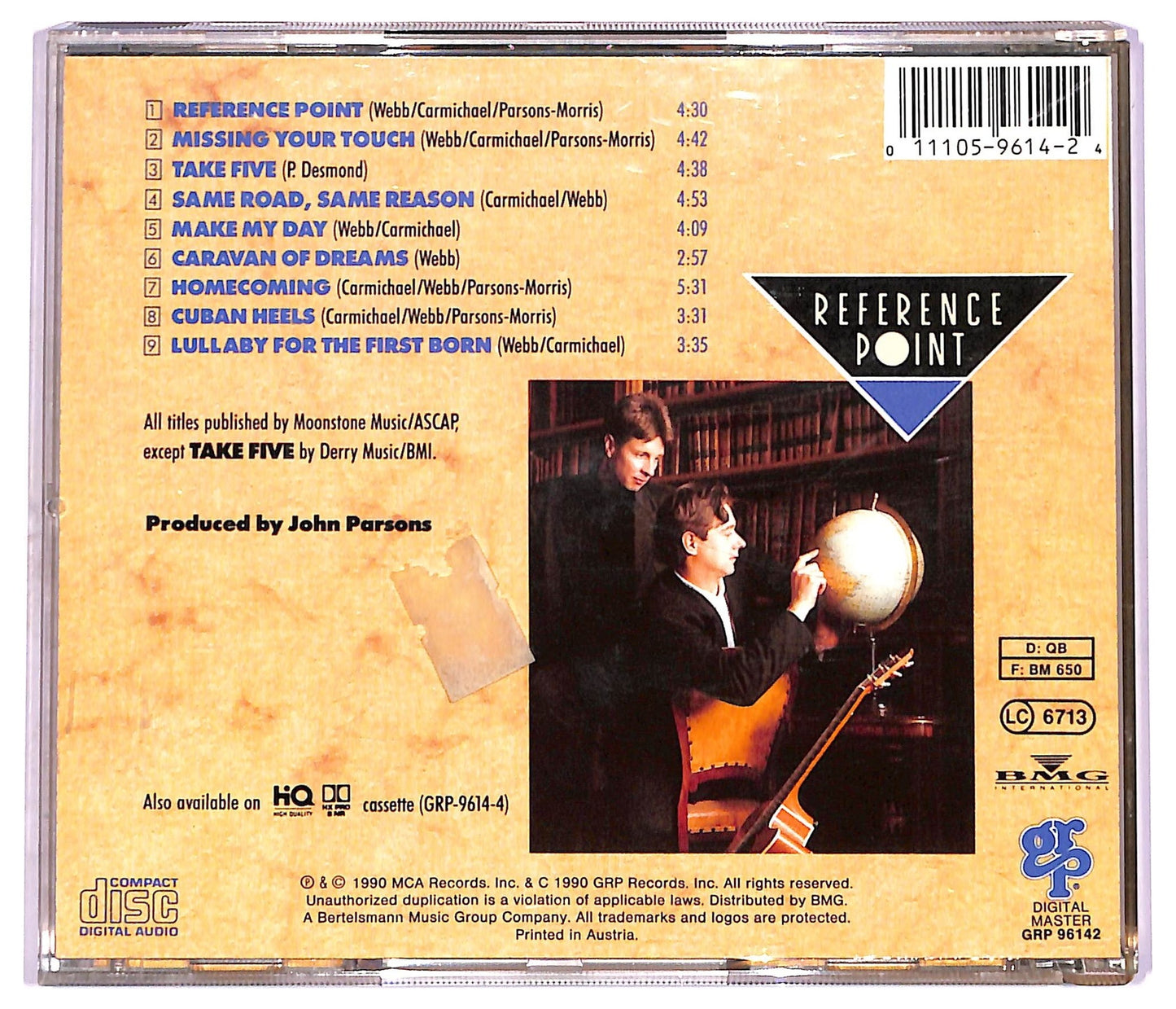 EBOND Acoustic Alchemy - Reference Point CD CD075816