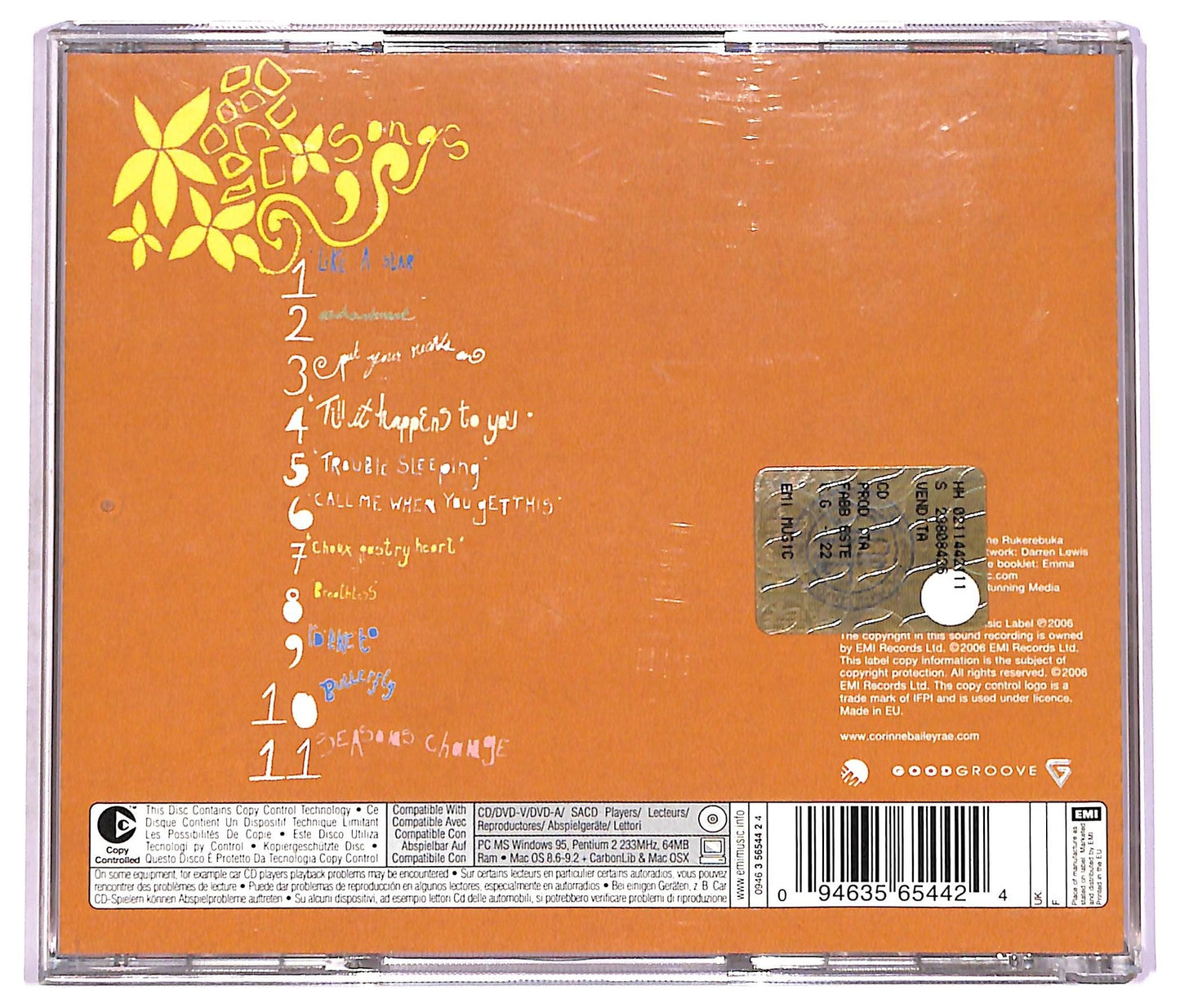 EBOND Corinne Bailey Rae - Corinne Bailey Rae CD CD075828