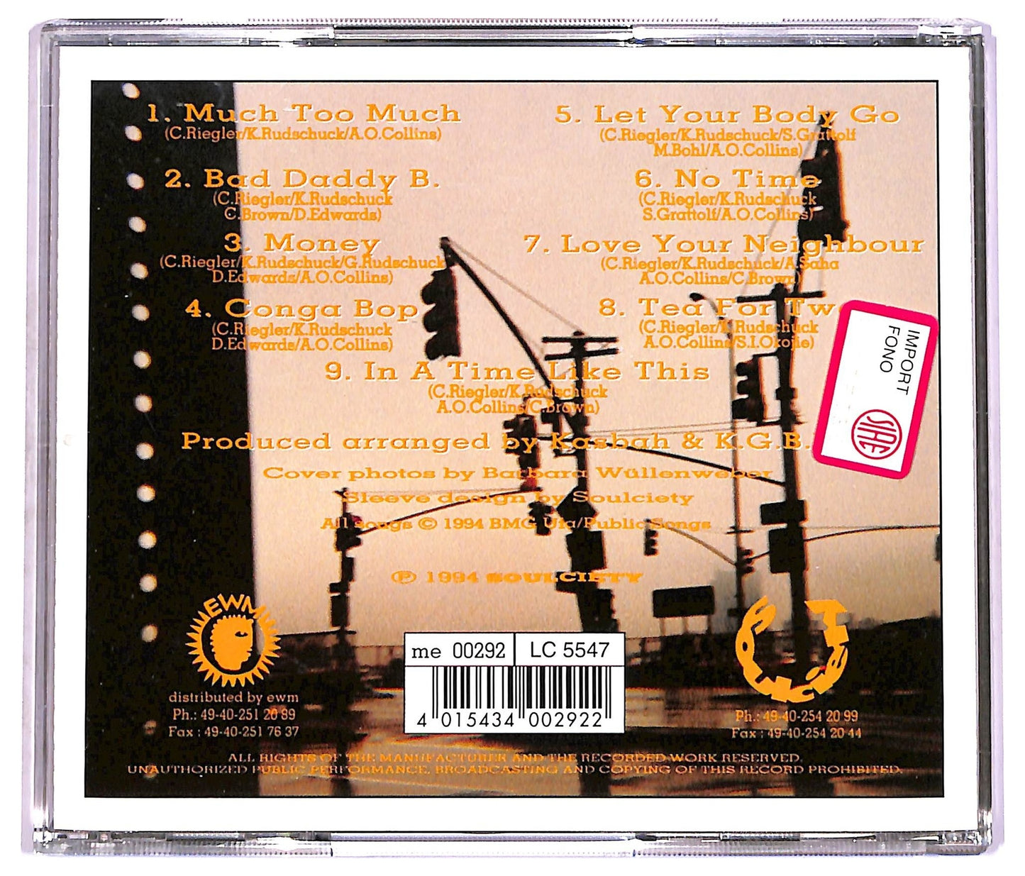EBOND Monkey Business - In A Time Like This CD CD075838