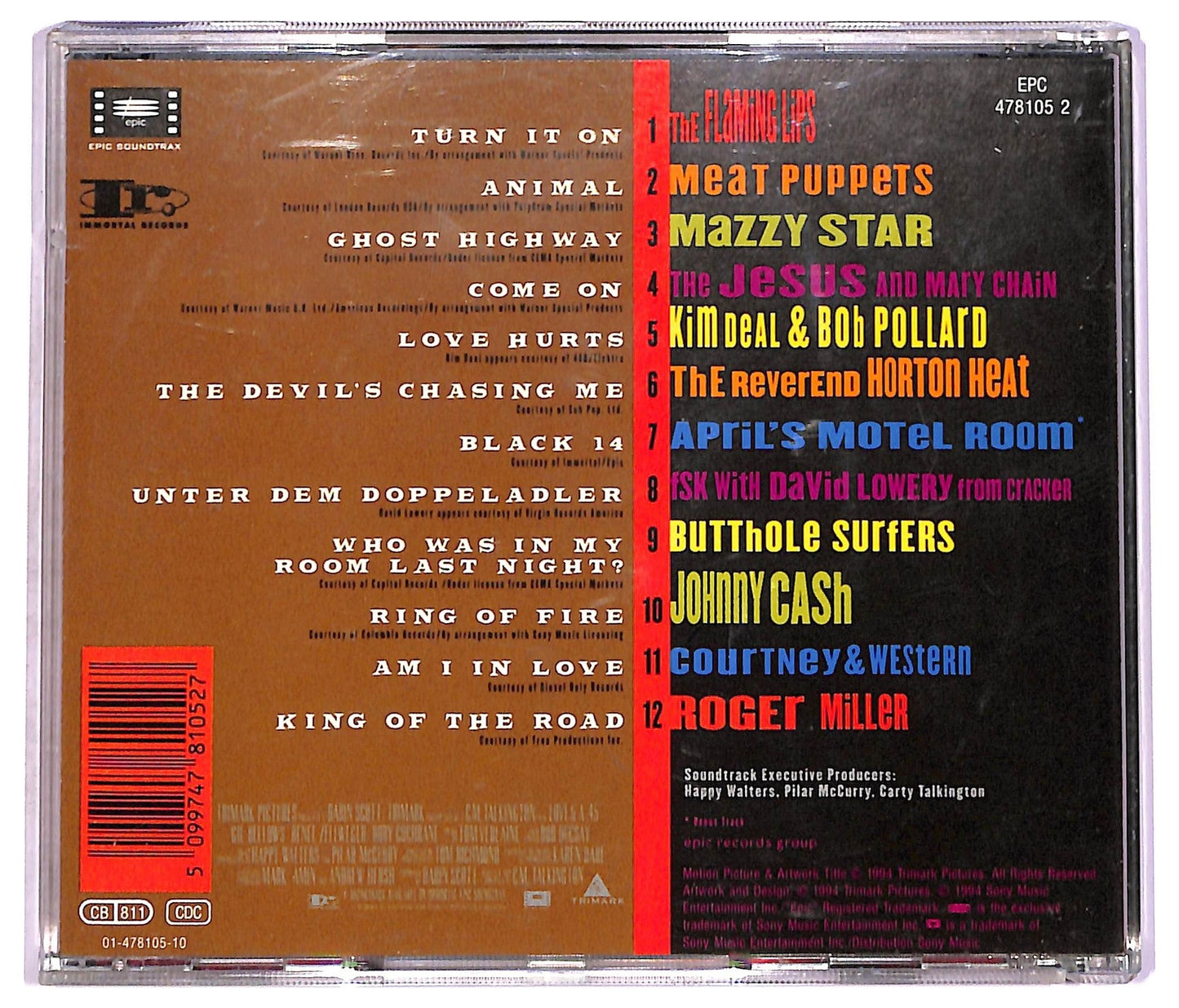 EBOND Various - Music From The Motion Picture Love & A .45 CD CD075841