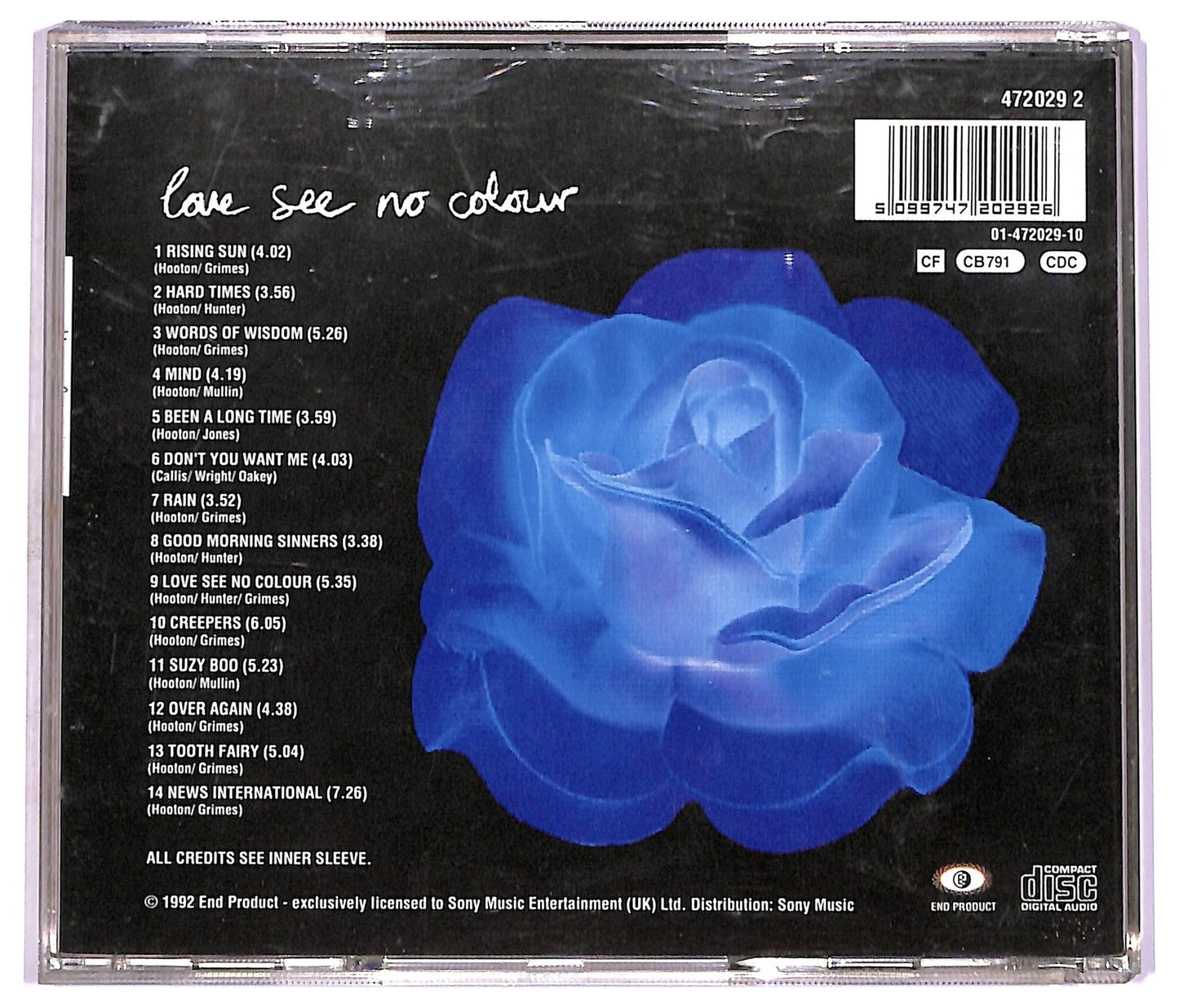 EBOND The Farm - Love See No Colour CD CD075858