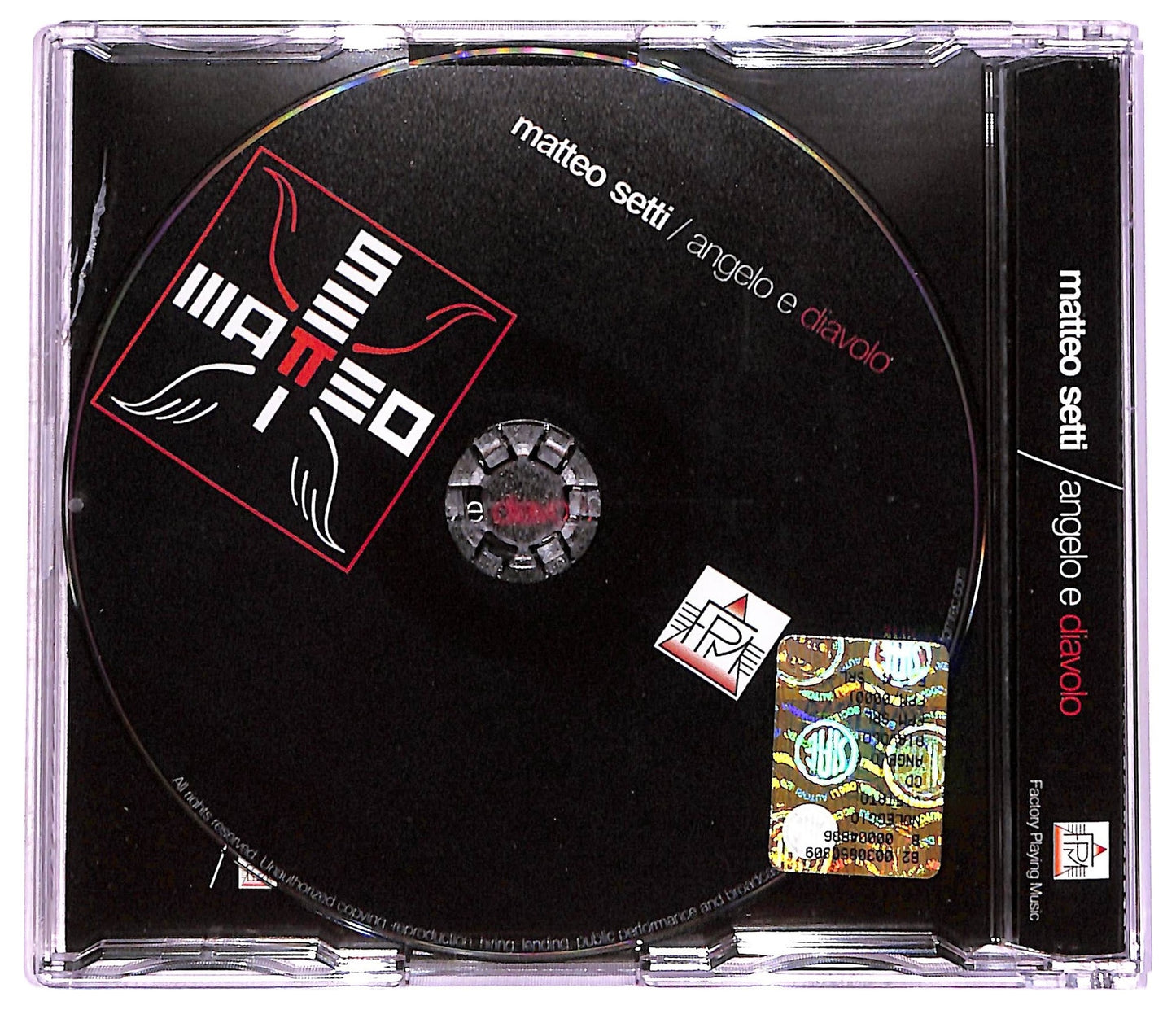EBOND Matteo Setti - Angelo E Diavolo CD CD075903