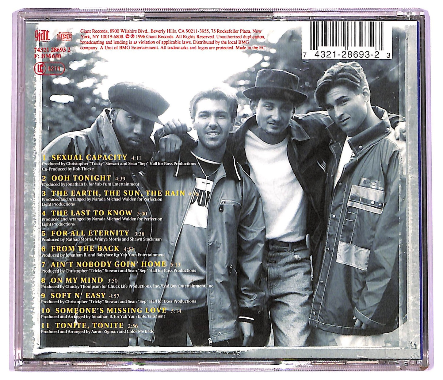 EBOND Color Me Badd - Now & Forever CD CD075906